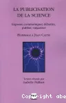 La publicisation de la science vignette